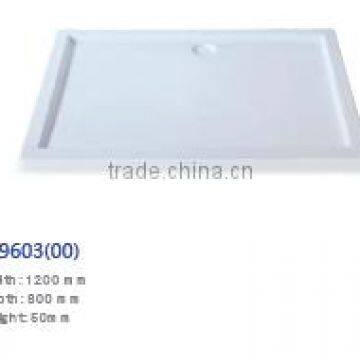 bathroom flat shower trays with acrylic material