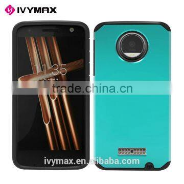 Wholesale china import slim armor combo case for motorola moto z droid back cover case                        
                                                                                Supplier's Choice