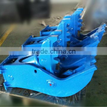 Excavator steel cutting shear, pulverizer, crusher