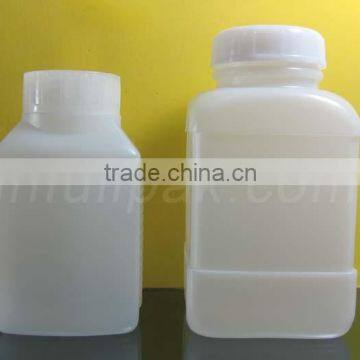 250ml Square White Plastic Pill Bottle