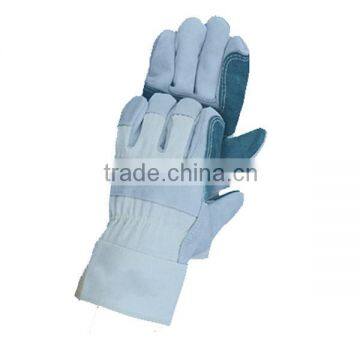 10.5 inch A grade cow split leather welding gloves from China manufacturer