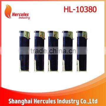 Windproof Led lighter gold torch lighter LED HL-10380