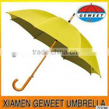 yellow stick umbrella