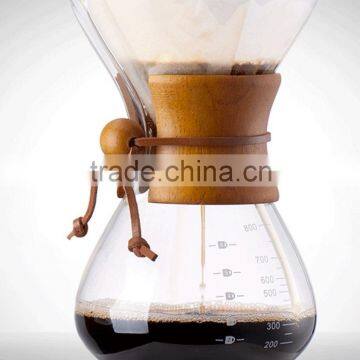 drip coffee maker , drip coffee maker glass jar, pour over coffee maker 800ML