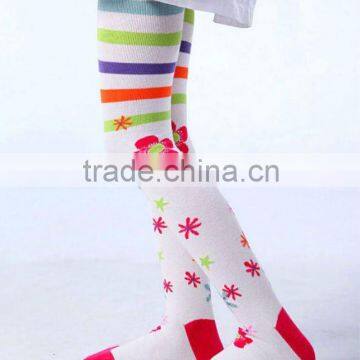 children cotton jacquard tights girls tights