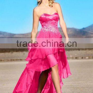 New arrived cocktail dress MNM-001 Strapless Sweetheart Neck Tea-lenght Tango Design