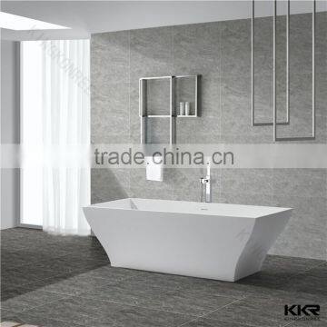 Wholesale Modern Stone Square Freestanding Bathtub photo-3