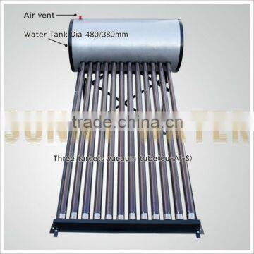 best selling compact tgree target tube solar water , solar water heating,frame of solar water heater