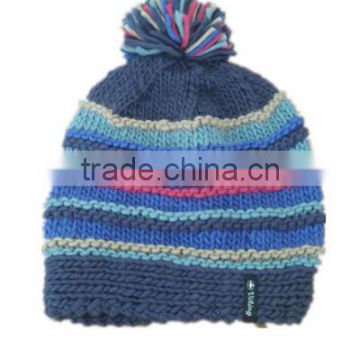 Popular colorful Stripe knit cap