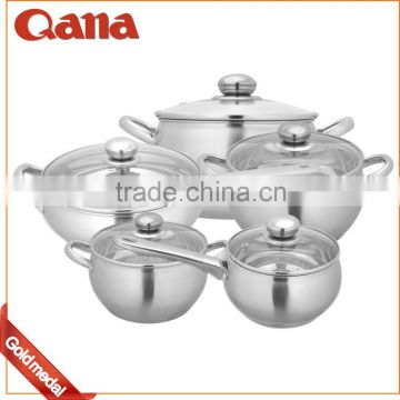 Apple shape cooking pot cookware set