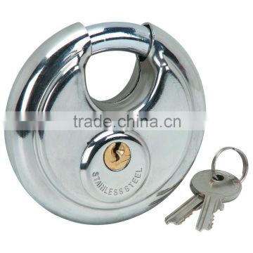 High quality stainless steel Circular Padlock