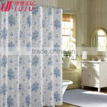 transparent fancy shower curtain