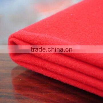 brushed polyester golden velvet fabric for track suit