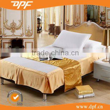 Hot sale elegant royal hotel bed set skirt free size free color free material