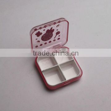 MIni Plastic Pill Case Box Pocket Pill Container