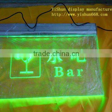 acrylic LED signs