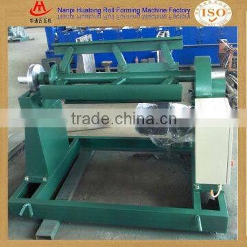 Roll forming machine electric uncoiler