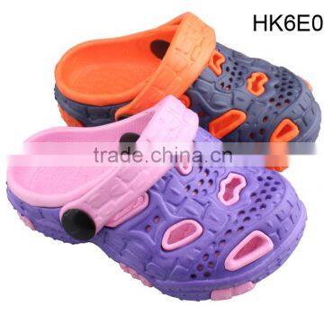 Kids Breathable Holiday Footwear Slip-on EVA Injection Garden Sandals Shoes EVA Clogs