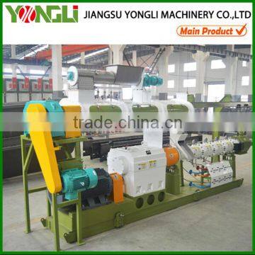 CE Approved High Tech Double ( Twin ) Screw Floating Fish Feed Extruder Machine Price