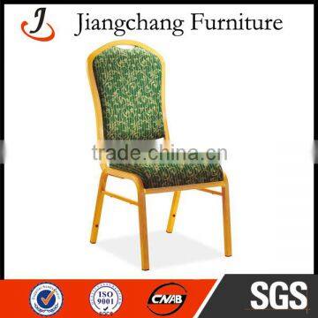 Wholesale Silver Tubular Padded Stackable Chairs JC-L58