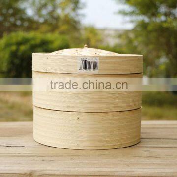 Reasonable Eco-friendly Chinese Hot Stamped Kitchenware Bamboo Steamer