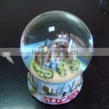 faddish hand-painted glass water ball christmas gift