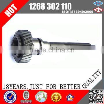 zf S6-90 gearbox input shaft, ZF transmission Input shaft for truck and bus, input shaft for gearbox(1268302110)