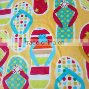 2016 Top Sale Slipper Printed Casual Beach Towel Play Time Printed Towel photo-3