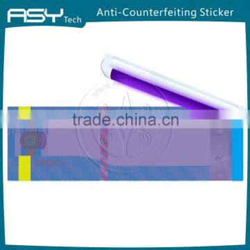 Anti-Counterfeit Feature and Accept Custom Order tamper proof stickers