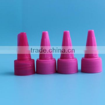 High quality wholesale Plastic PP screw sharp mouth cap