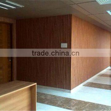 2015 hot sale waterproof,no-painting eco-composite woodern wood paneling