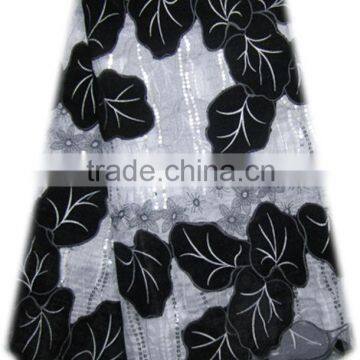 Glorious Velvet Design White Velvet Fabric