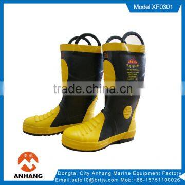 Fire Fighting Boots Firemen BOOTS Steel Toe Metal Sole Fire Boots