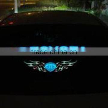 High luminance Muslim el car sticker LED Sound Activate Equalizer decoration dacing                        
                                                Quality Choice