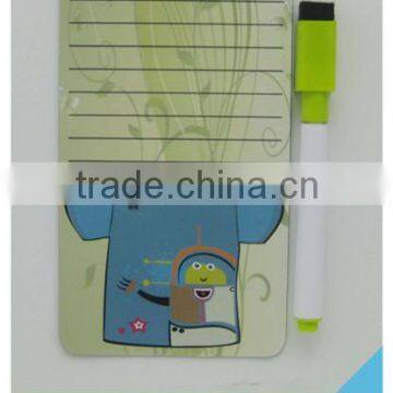 new design fridge magnetic notepad with a pen