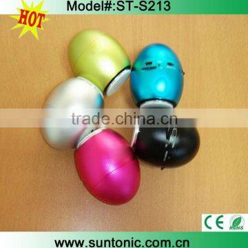 NEWEST!mini egg speaker,night-light speaker with FM function/TF card