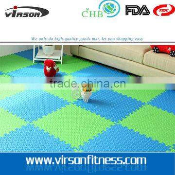 Ningbo Virson large plastic non-toxic puzzle eva foam play mats for children