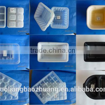 Yantai China Factory Directly Vacuum Formed Custom Made Disposable Plastic Food Packaging Container