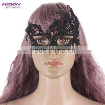 Mesh Crown Chain Christmas Black Lace Sale Party Mask For Women photo-6