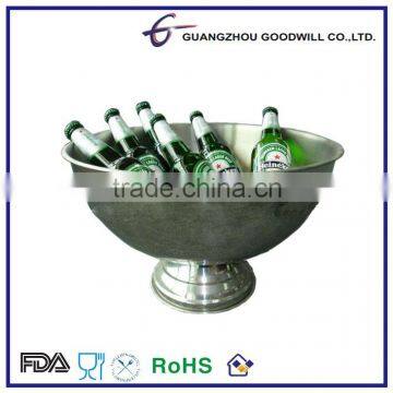 6.0 L Big Stainless Steel bear wine bottle ice Bucket Series