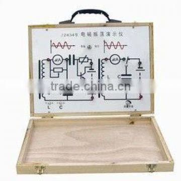 Electromagnetic oscillation demonstrator (physics electric demo)