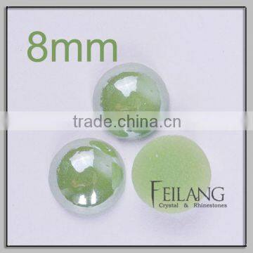 Feilang wholesale 8mm hotfix ceramic beads in bulk