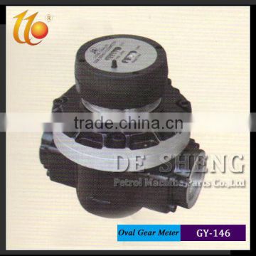 Factory supplier oval gear meter with mechanical register