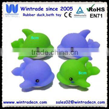 Baby rubber whale ocean animal/plastic bath toy whale