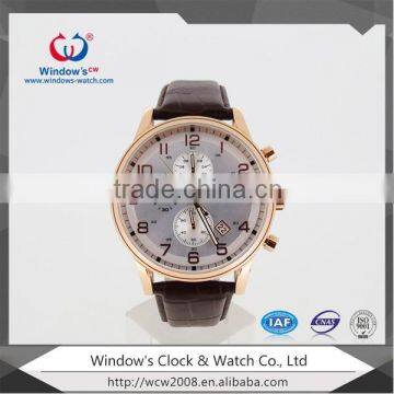 China factory custom face wrist watch 5atm water resistant