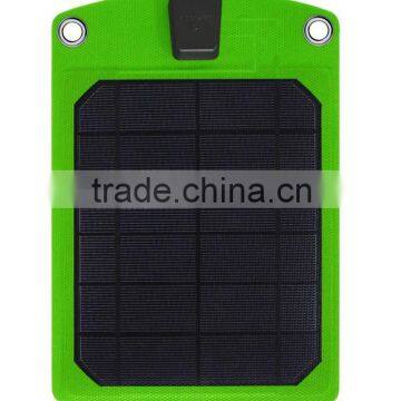 5W Solar power bank for iphone samsuang ipad laptop tablet, solar mobile charger charging for mobile phone