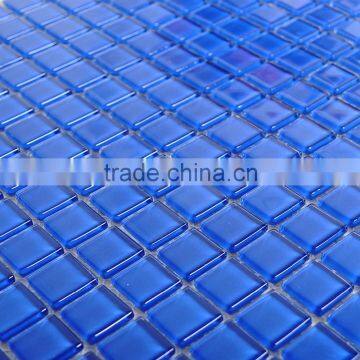 Blue Luminous Growing in the dark Swimming pool Crystal Glass Mosaic Tile