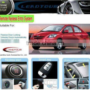 Auto Remote Keyless Entry System Smart Push Start Button for Toyota Vios Philippines Thailand Malaysia 2013