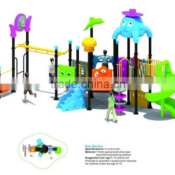 Children Outdoor Roof Playground For Public Parks