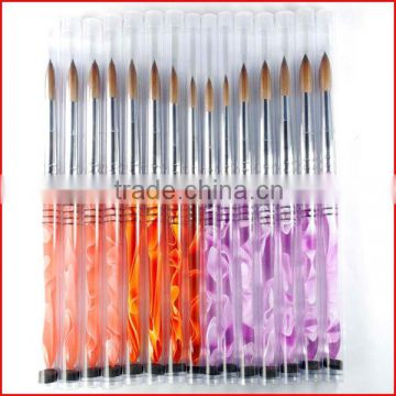 Kolinsky Acrylic Nail Art Brush Set